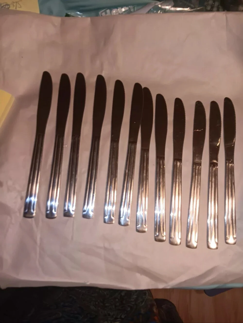 Utika Stainless Steel 12 Piece Dinner Knife Flatware Set